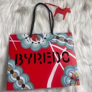 Byredo Art-Designed Shopping Bag with Horse-Shaped Message Card
